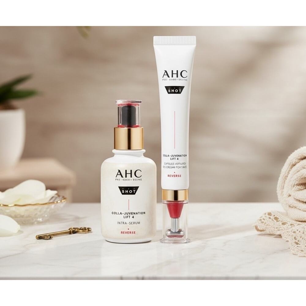 AHC Pro Shot Colla-Rejuvenation Lift 4 Duo Serum 40ml + Eye Cream 30ml Brand New